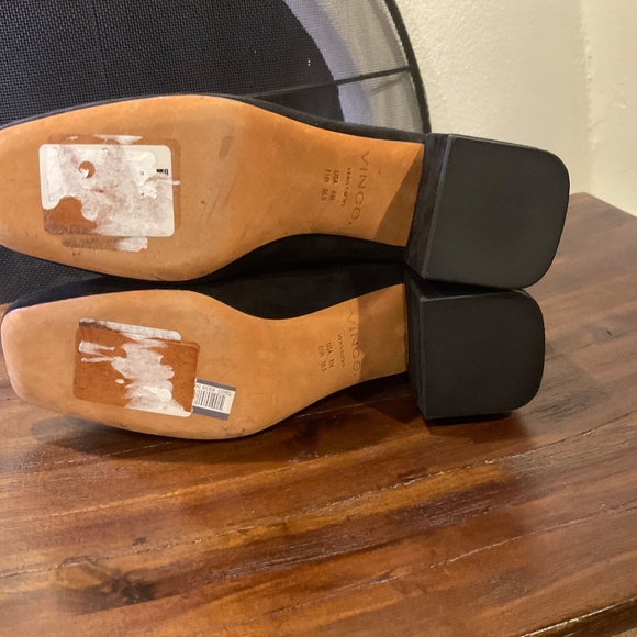 VINCE Kimmy Bootie Suede Black size 8 - Picture 6 of 8